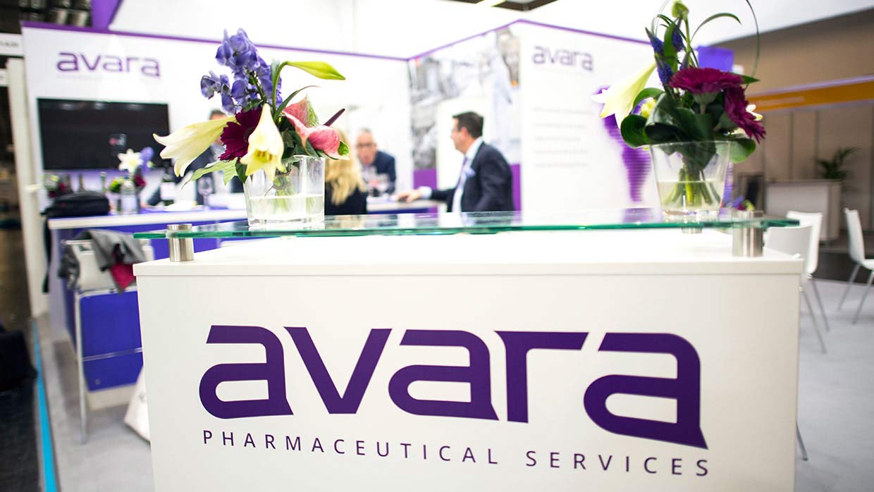Messestand Avara CPhI 2 1