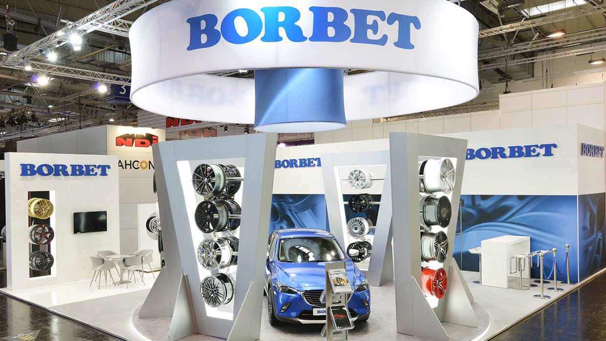 Messestand Borbet Reifen 1 1