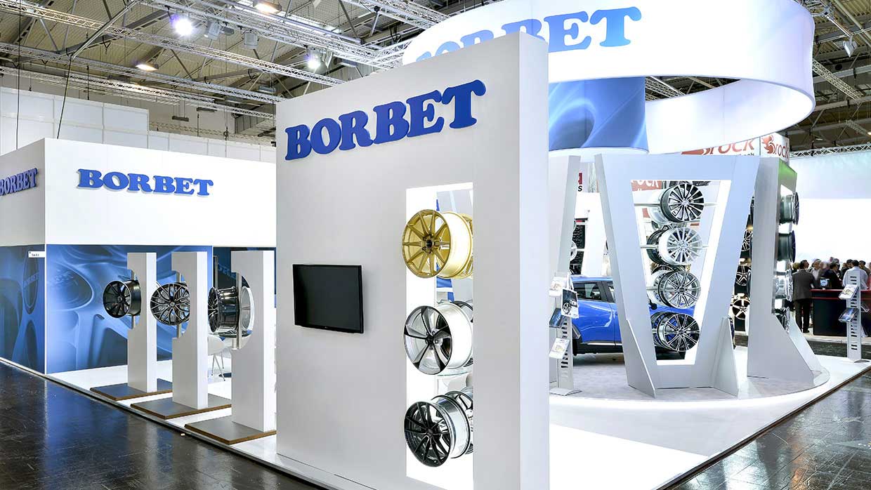 Messestand Borbet Reifen 3 1