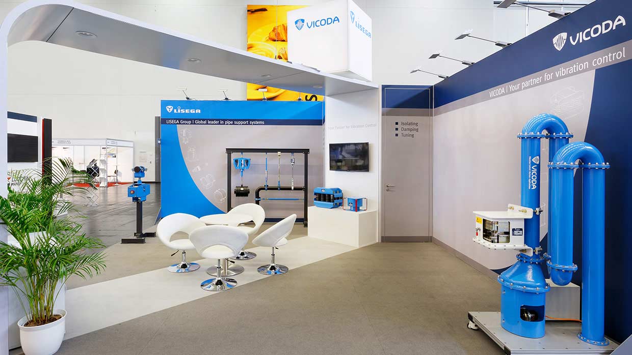 Messestand Lisega PowerGen 1 1