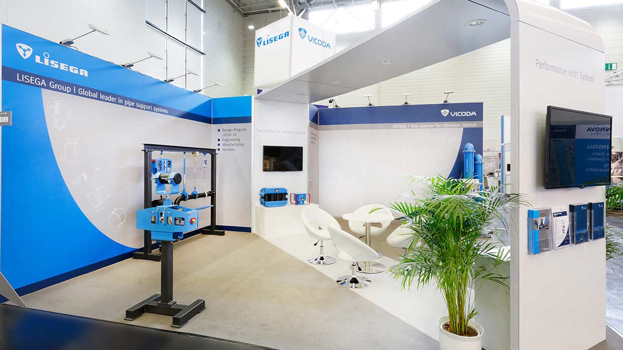 Messestand Lisega PowerGen 2 1