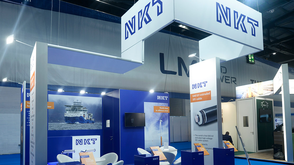 Messestand NKT OffshoreWindenergy 1