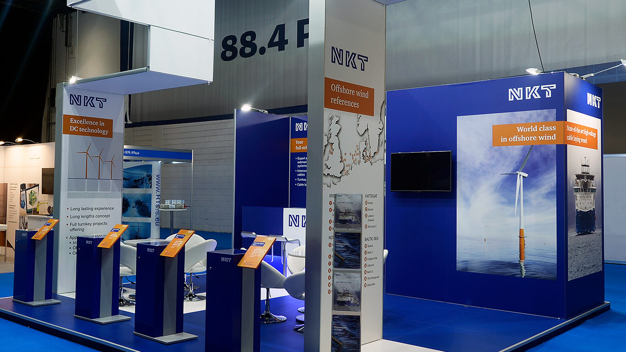 Messestand NKT OffshoreWindenergy 5