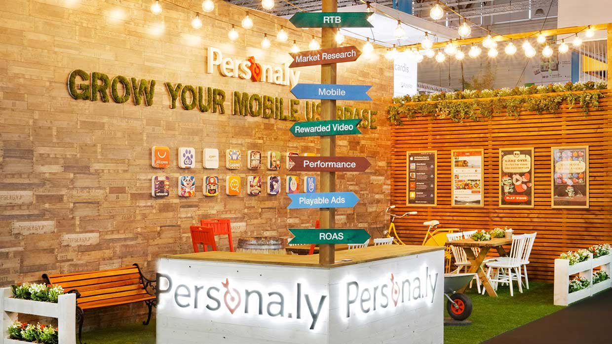 Messestand Personaly dmexco 1 2